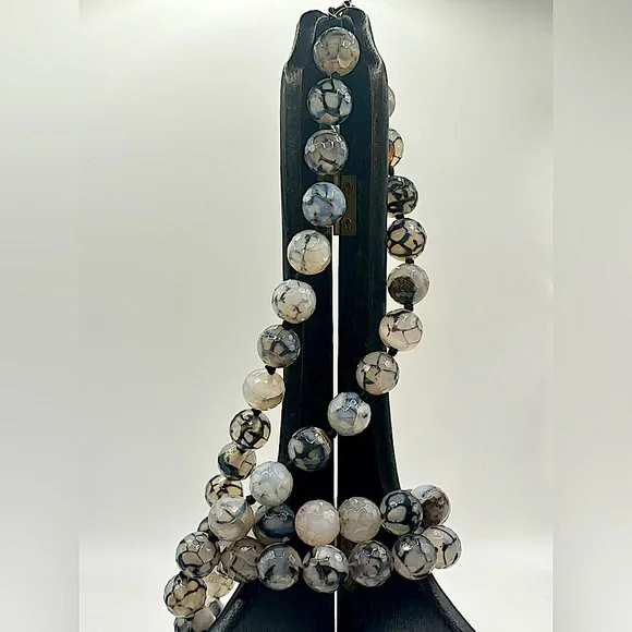 Dragon Vein Agate NWT Set of 3 - Picture 2 of 7